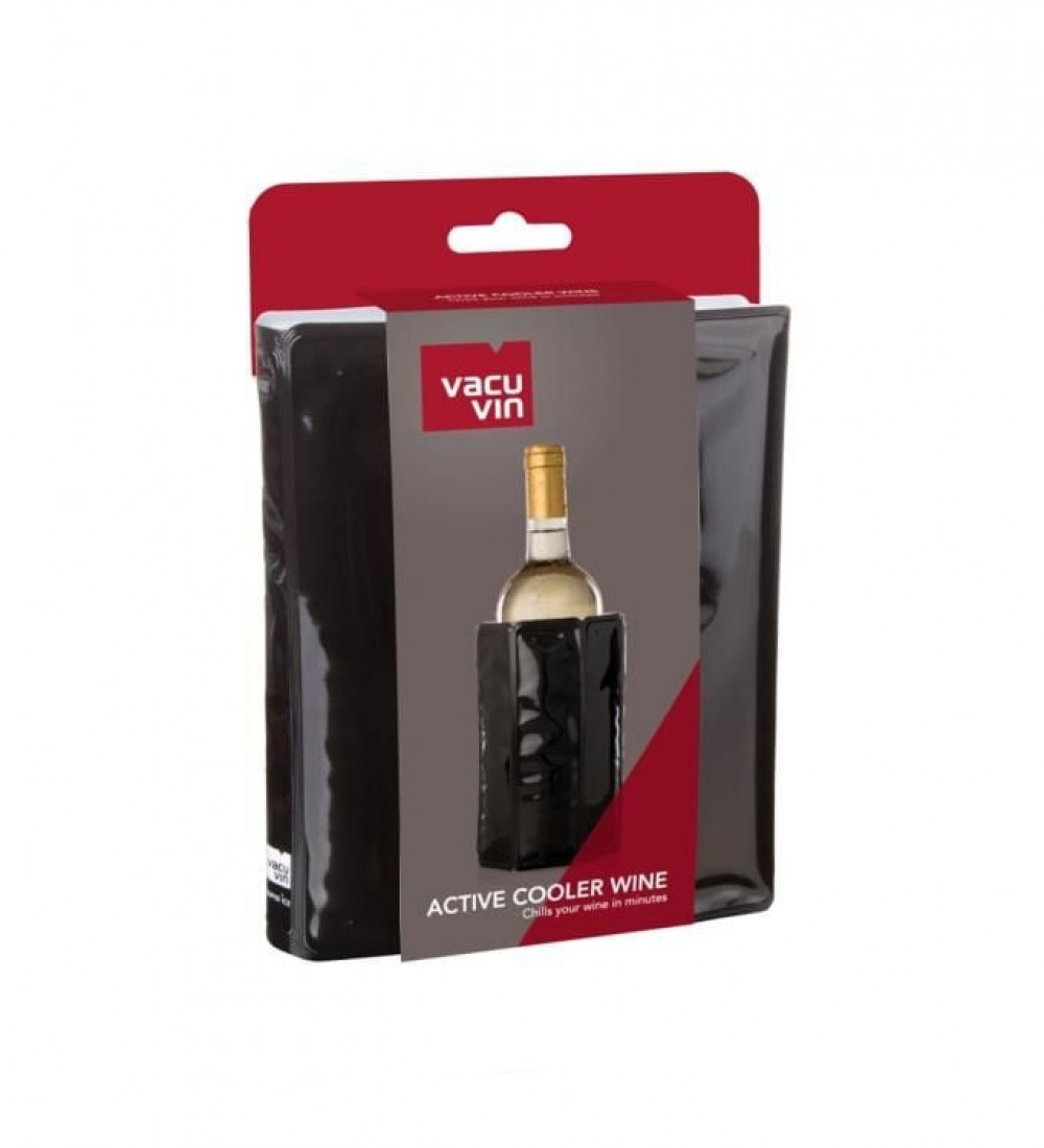 Vacu Vin Aktif Şarap Soğutucu, Siyah