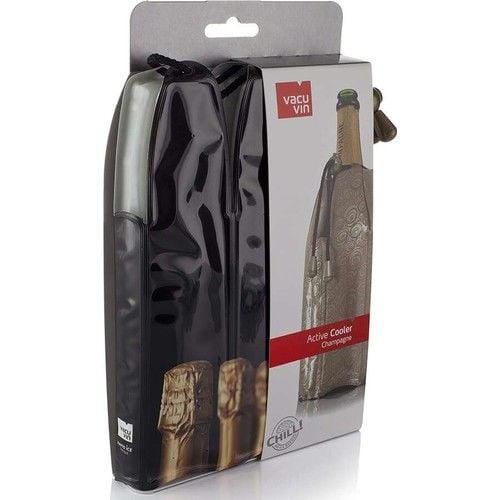 Vacu Vin Aktif Şampanya Soğutucu, Desenli
