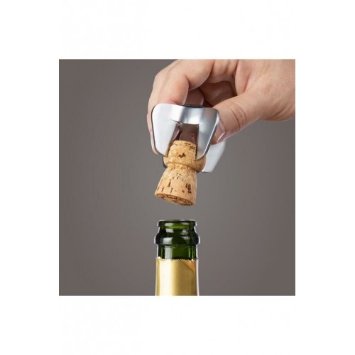 Vacu Vin Şampanya Aksesuar Seti (Şampanya Açacağı, Soğutucu, Servis & Stopper), Kutulu