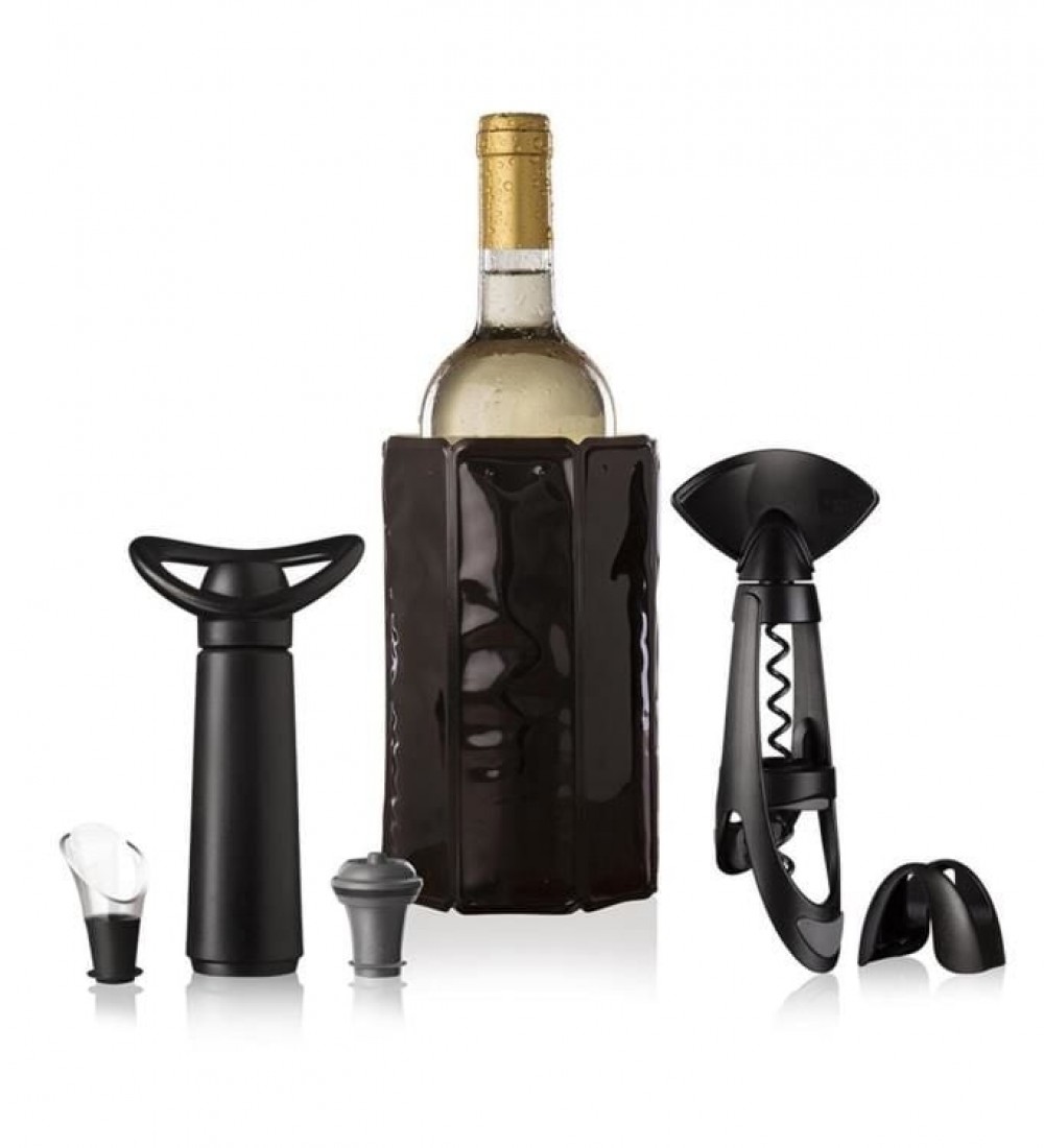 Vacu Vin Şarap Seti, Orijinal Plus (6 Parça), Kutulu