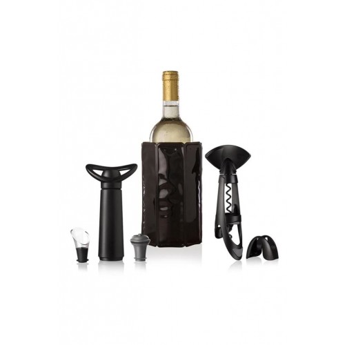 Vacu Vin Şarap Seti, Orijinal Plus (6 Parça), Kutulu