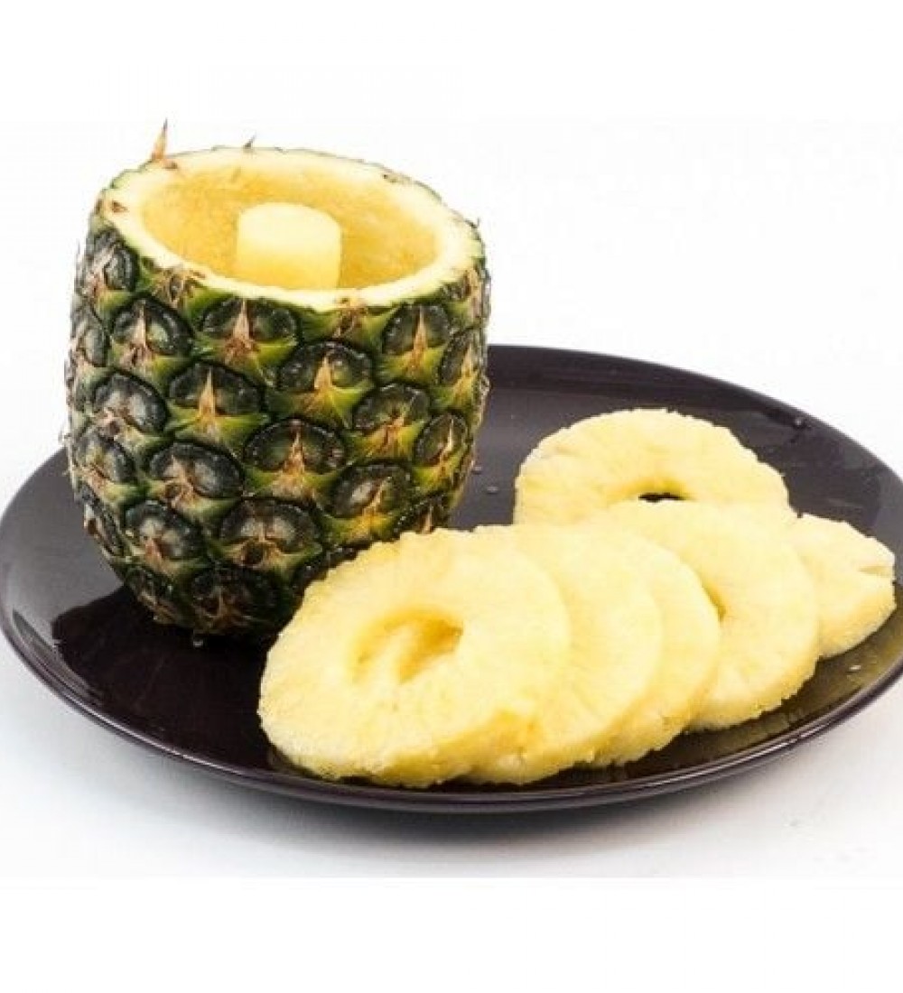 Vacu Vin Ananas Dilimleyici, Siyah & Beyaz