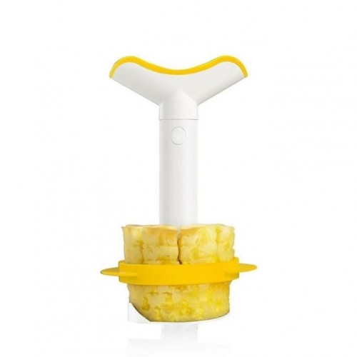 Vacu Vin Ananas Dilimleyici, Sarı & Beyaz