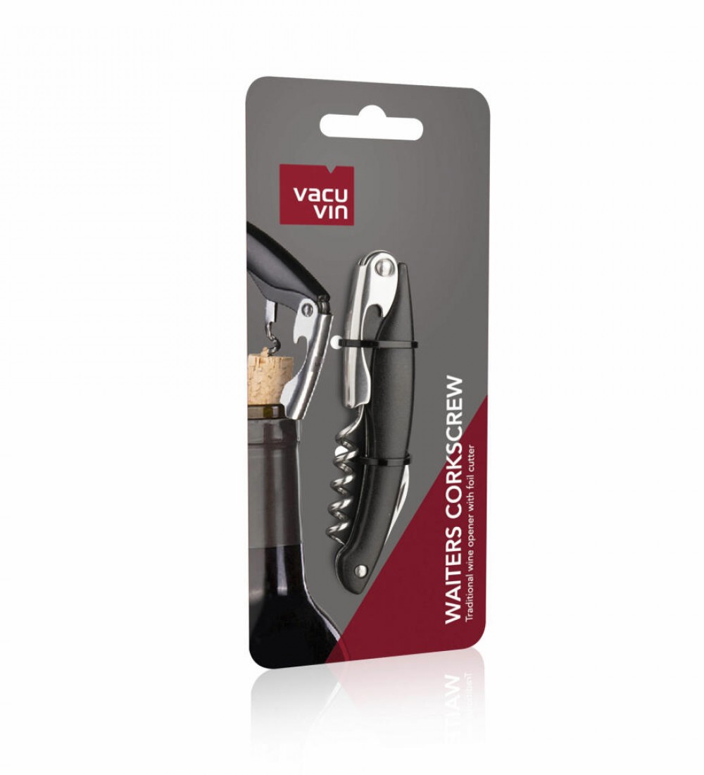 Vacu Vin Garson Tipi Tirbuşon Siyah