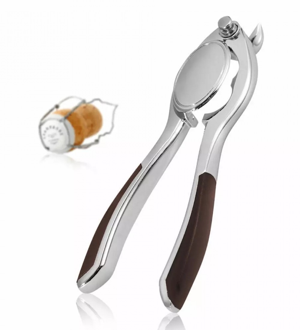 Vacu Vin Şampanya Şişe Açacağı, Gümüş, Kutulu