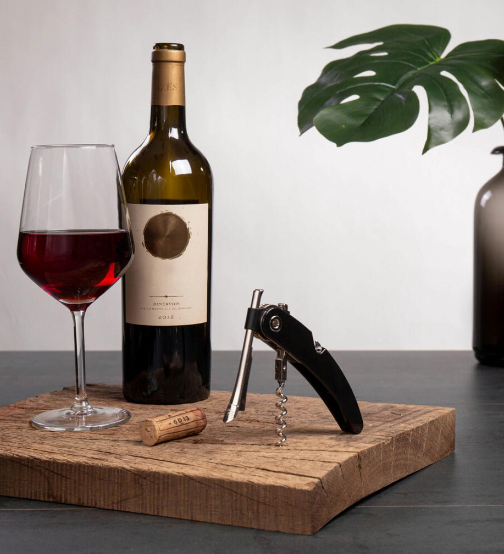 Vacu Vin Tek Çekim Tirbuşon Siyah, Kutulu