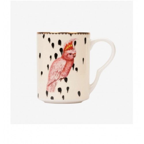 Yvonne Ellen Beyaz Porselen Kupa 350 Ml Animals Collection