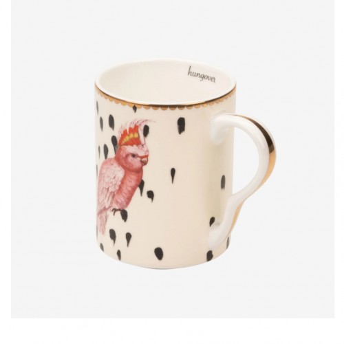 Yvonne Ellen Beyaz Porselen Kupa 350 Ml Animals Collection