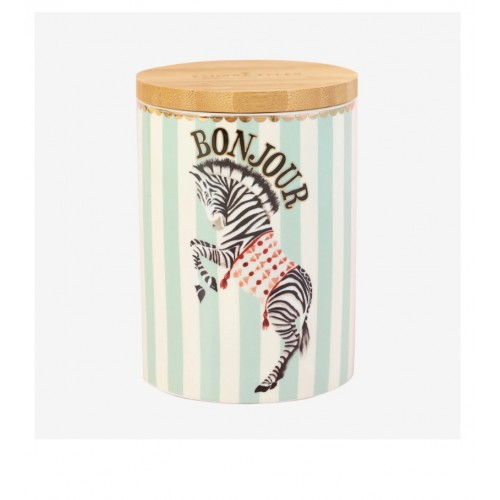 Yvonne Ellen Yeşil Porselen Saklama Kabı 10X15 Cm